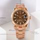 AAA replica Rolex Sky-Dweller rose gold case green dial men's mechanical watch 42mm (2)_th.jpg